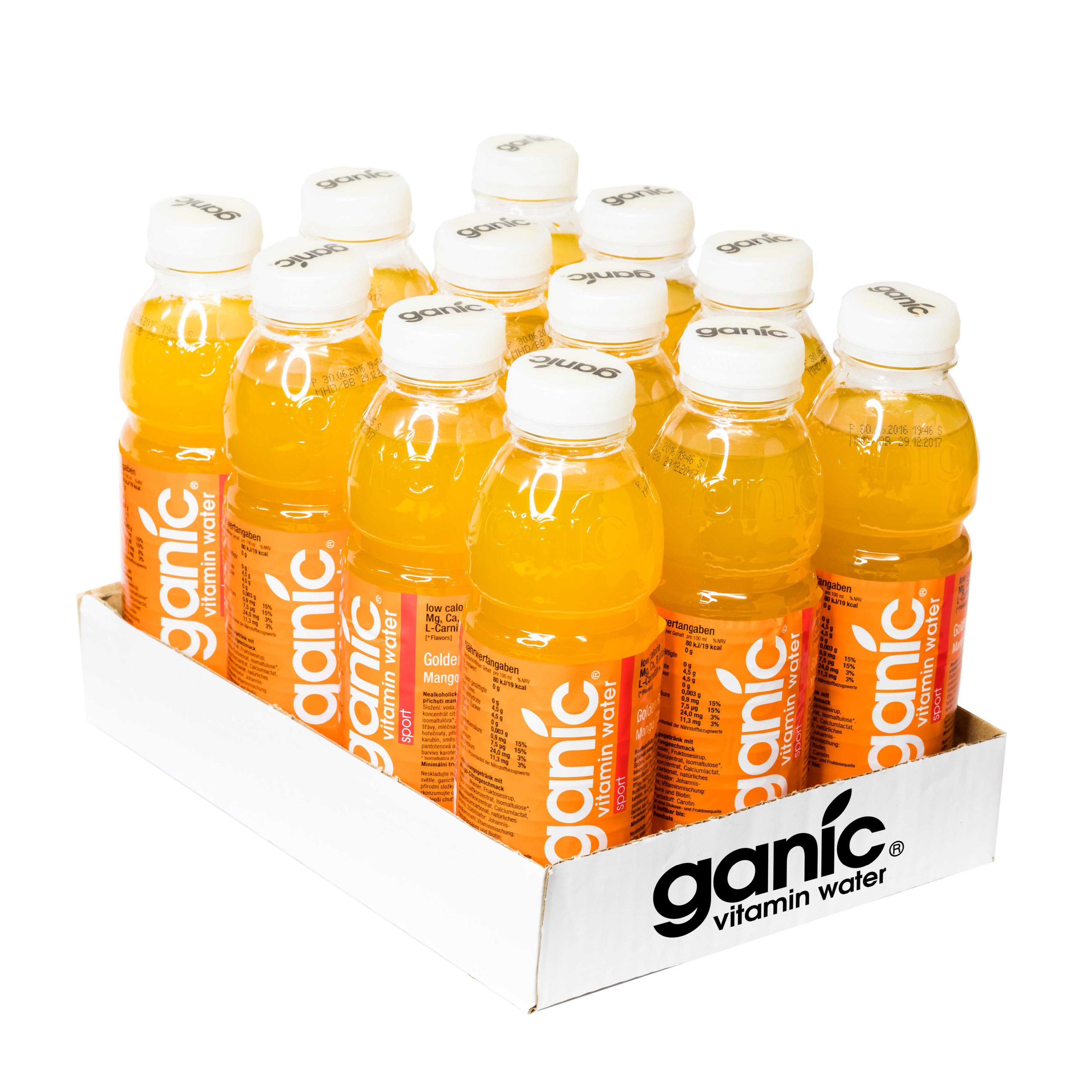 Ganic Vitaminwater - Sport 12x500ml